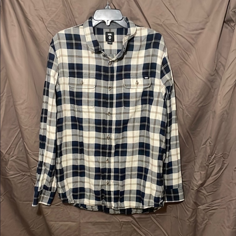 Vans flannel size large